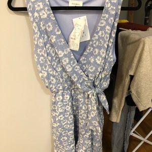 Floral spring romper